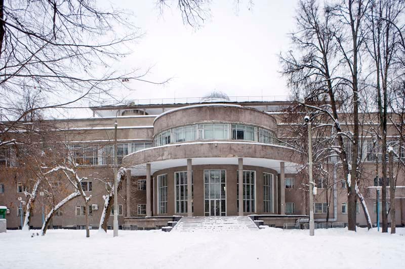 LIKHACHEV FACTORY PALACE OF CULTURE, MAIN BUILDING, PARK FACADE